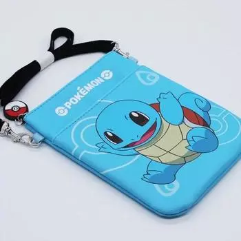 Сумка через плечо Pokemon для хранения аксессуаров в кошельке мобильного телефона, популярные корейские игрушки для малышей