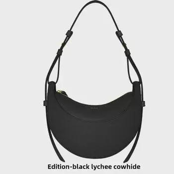 Сумка через плечо Polen Pari Crescent: Сумка-седло из натуральной кожи для женщин