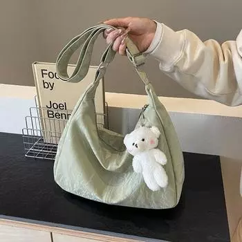 Сумка через плечо, повседневная сумка через плечо, женская сумка-тоут чёрный