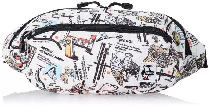 Сумка через плечо Recycle Small Oval Waist Pack [Chums] Мужская