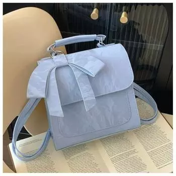 Сумка через плечо с бантом Niche Design, новый модный рюкзак для женщин в стиле колледжа, сотни школьных рюкзаков Tote