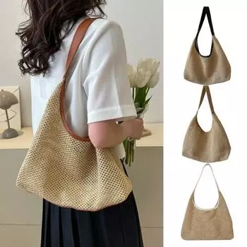 Сумка через плечо с двойными ручками. Изысканное качество изготовления. темно-коричневого