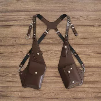 Сумка через плечо с двумя карманами для бега, женщин и мужчин, для путешествий на открытом воздухе