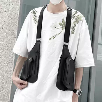 Сумка через плечо с карманом для аксессуаров в средневековом костюме для путешествий на свежем воздухе