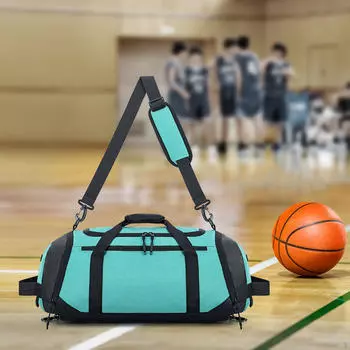 Сумка через плечо с регулируемым ремнем на плечо, водонепроницаемая, для походов в спортзал зелёный