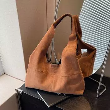 Сумка через плечо с ремешком и нитками для шитья, базовый стиль, повседневная универсальная женская сумка для поездок на работу чёрный