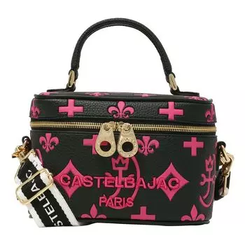 Сумка через плечо с водоотталкивающим эффектом 068133 Claire Vanity Bag Vanity Pouch Lightweight Pink [Castelbajac] Женская [08]