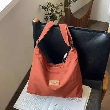 Сумка через плечо с застежкой-молнией мягкая сумка через плечо из композитной ткани простая дизайнерская сумка высокого качества новый продукт мода