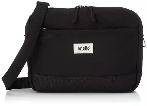 Сумка через плечо с зеркалом для воды GTM0432 черная [Anello Grande], сумка, легкая, водоотталкивающая,