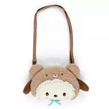 Сумка через плечо Sanrio Pochacco Pochacco x 5 x Latekuma Baby Design Series Character 974234 SANRIO 28.8 18.9 см