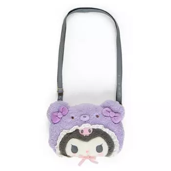 Сумка через плечо Sanrio Sanrio Kuromi Kuromi x 5 x Latekuma Baby Design Series Персонаж 974153 SANRIO (САНРИО) Куроми-тян 25.1 18.3см