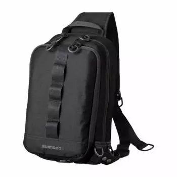 Сумка через плечо SHIMANO Sling черная M BS-025T чёрный