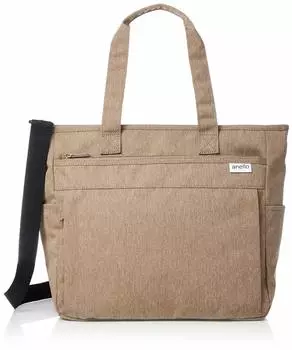 Сумка через плечо SPS Легкая полиэстеровая сумка-тоут 2WAY бежевого цвета [Anello Grande] GU-H2316 водоотталкивающая