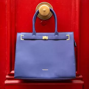 Сумка через плечо среднего размера с золотым зажимом Женский TORRENTE