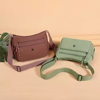 Сумка через плечо Сумка через плечо для мам Легкая нейлоновая женская сумка синий