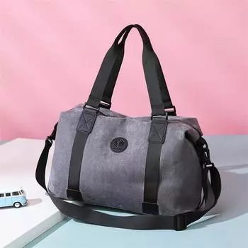 Сумка через плечо, сумка для багажа, женская дорожная сумка серый