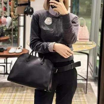 Сумка через плечо Сумка из светлой кожи Lychee Leather Commuter Bag Tote Женская сумка из чистой кожи 33x18x23cm