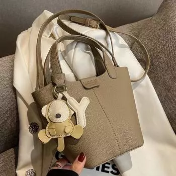 Сумка через плечо Сумка-тоут Сумка через плечо Женская сумочка и сумочка Дизайнерская сумка one size чёрный