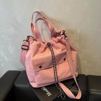 Сумка через плечо Сумка-тоут Сумка через плечо Сумка через плечо для колледжа и пригородных поездок Сумка через плечо чёрный