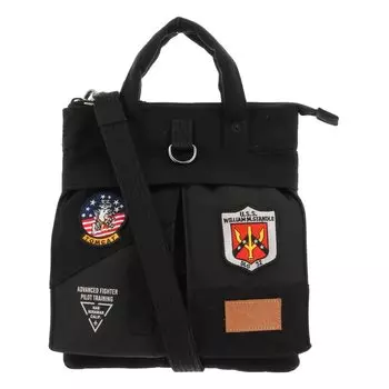 Сумка через плечо Tote Bag 2way EAGLE SERIES TOP GUN A5 AVX3528J [Avirex] Мужская Женская (черный)