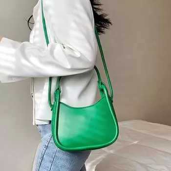 Сумка через плечо Винтажная Износостойкая Компактная белый