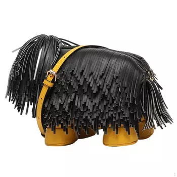 Сумка через плечо в форме собаки для взрослых, сумка на молнии для летних путешествий, уличных дней рождения белый