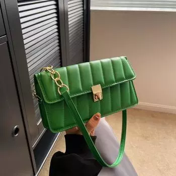 Сумка через плечо в стиле ретро для женщин, весна и осень 2024, новая модная повседневная сумка-мессенджер в иностранном стиле, маленькая квадратная сумка чёрный