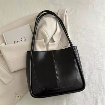 Сумка через плечо в стиле ретро с текстурой для поездок на работу и отдыха для женщин. Сумка-тоут Tide