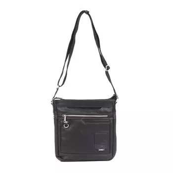 Сумка через плечо вертикальная AX5007 27 см черная [Avirex]