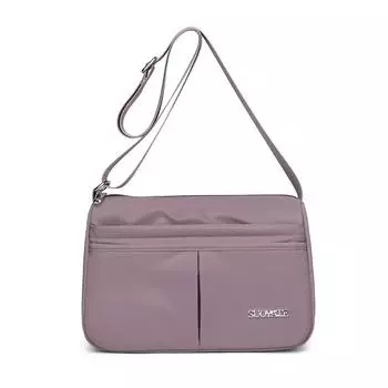 Сумка через плечо женская, большая вместимость, водоотталкивающая сумка через плечо, сумка для мам среднего возраста розовый