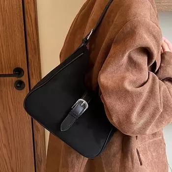 Сумка через плечо женская большая вместимость 2024 новая матовая ретро осенне-зимняя универсальная сумка через плечо женская сумка-ведро