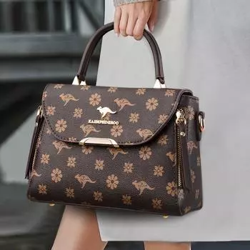 Сумка через плечо женская модная напечатанная женская сумка через плечо женская маленькая квадратная сумка