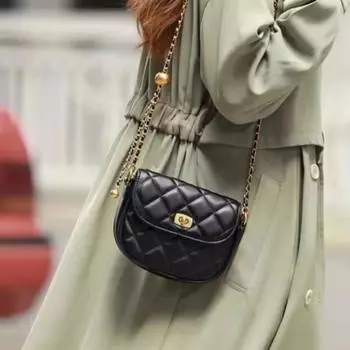 сумка через плечо женская модная сумка французская ниша одно плечо цепочка с бриллиантами маленькая сумка-саше женские сумки через плечо сумки для женщин