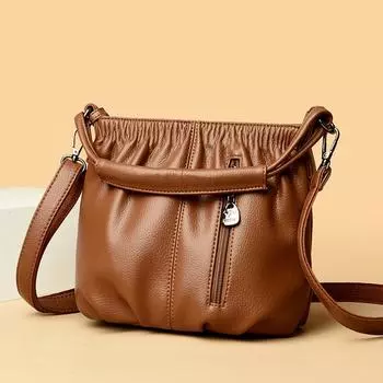 Сумка через плечо женская модная сумка-ведро для женщин среднего возраста женская сумка через плечо чёрный