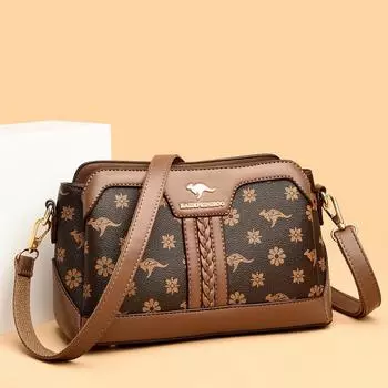 Сумка через плечо женская модная женская маленькая квадратная сумка с принтом женская сумка через плечо