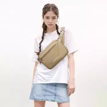 Сумка через плечо женская нагрудная сумка маленькая сумка через плечо сумка через плечо мотоциклетная трендовая мужская сумка через плечо повседневная спортивная поясная сумка коричневый