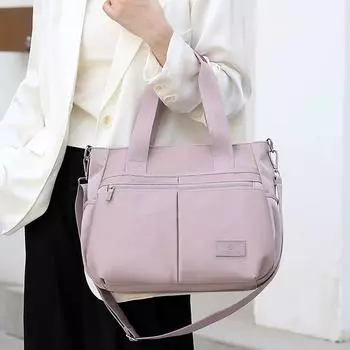 Сумка через плечо Женская нейлоновая сумка через плечо Большая вместительная материнская сумка светло-синий