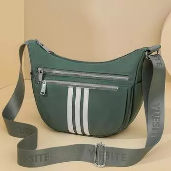 Сумка через плечо Женская нейлоновая сумка на плечо Легкая сумка для мамы Маленькая сумка Сумка-хобо