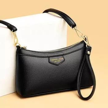 Сумка через плечо женская нишевая высококачественная модная женская сумка через плечо с принтом Tide синий