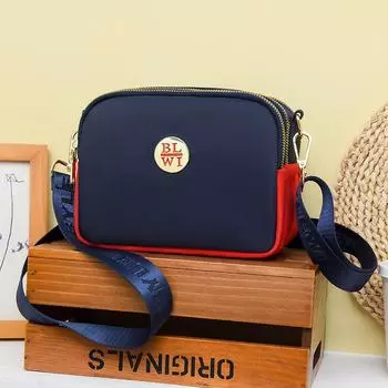 Сумка через плечо женская повседневная маленькая сумка сумка для мобильного телефона утолщенная водонепроницаемая сумка из ткани Оксфорд универсальная сумка через плечо