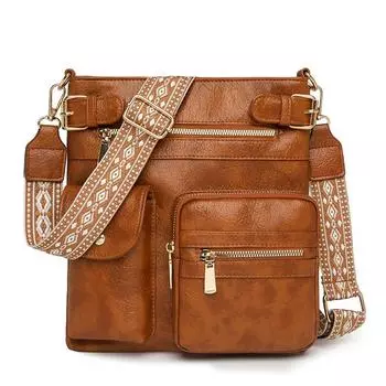 Сумка через плечо женская сумка большая вместимость сумка через плечо темно-красного