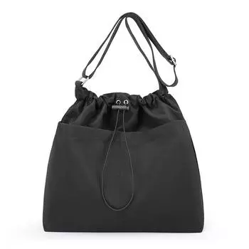 Сумка через плечо женская сумка через плечо большая вместительная сумка для поездок на работу чёрный