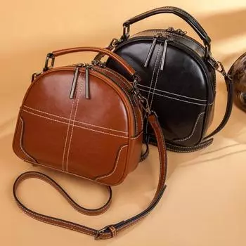 Сумка через плечо женская сумка через плечо женская корейская трендовая женская сумка из натуральной кожи сумка Apple бордовый