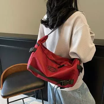 Сумка через плечо женская сумка через плечо студенческая дорожная сумка для пригородных поездок белый