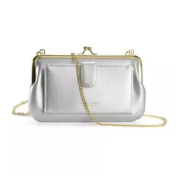 Сумка через плечо, женская сумка на цепочке, модная элегантная многофункциональная сумка для мобильного телефона, карманная сумка для карт чёрный