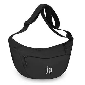 Сумка через плечо Женская сумка на плечо Большая вместимость Сумка-хобо чёрный