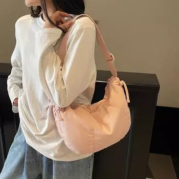 Сумка через плечо женская сумка на плечо однотонная сумка хобо сумка для мобильного телефона хаки