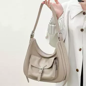 Сумка через плечо женская сумка новый стиль ретро сумка большая емкость чжурчжэньская кожа голова слой коровья кожа сумка через плечо