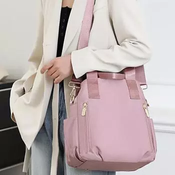 Сумка через плечо женская сумка простая модная большая вместимость ручная сумка через плечо тренд серый