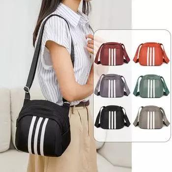 Сумка через плечо Женская сумка-ракушка Легкая сумка через плечо Спортивная сумка темно-красного